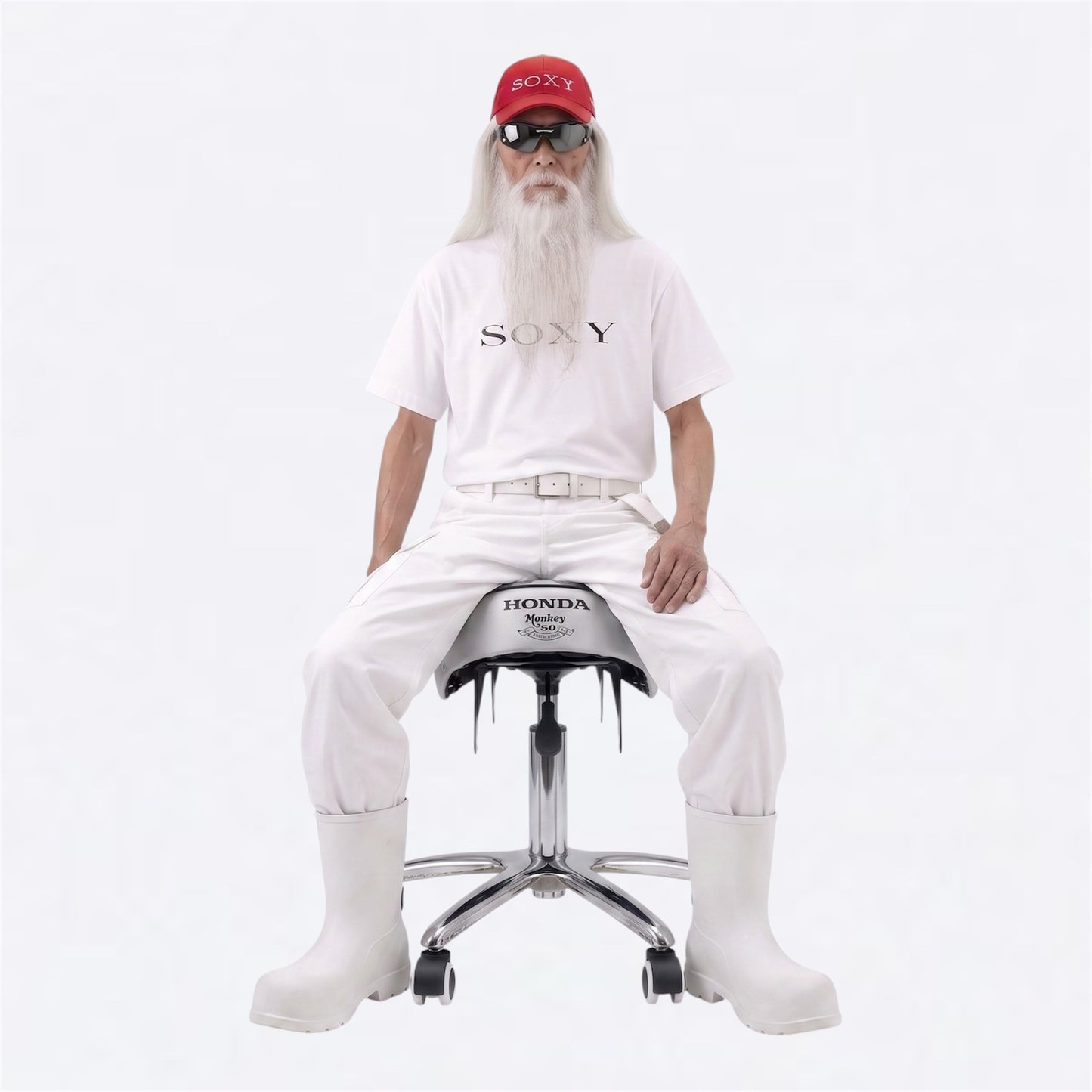 RE:HONDA MOTOR SEAT CHAIR / Z50JH-YE AB27  "50th Anniversary Edition"